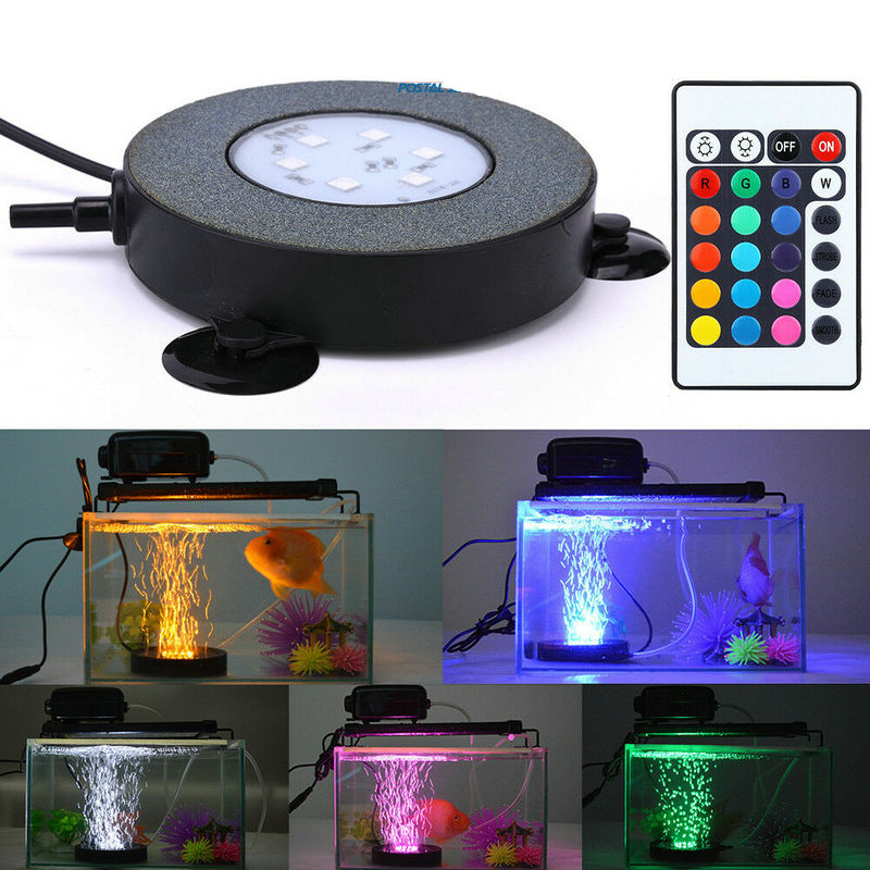 Marine Aquarium Lamp - 24キー リモコン付き IP68防水 水槽用 水中ポンプ 魚/カメタンク用