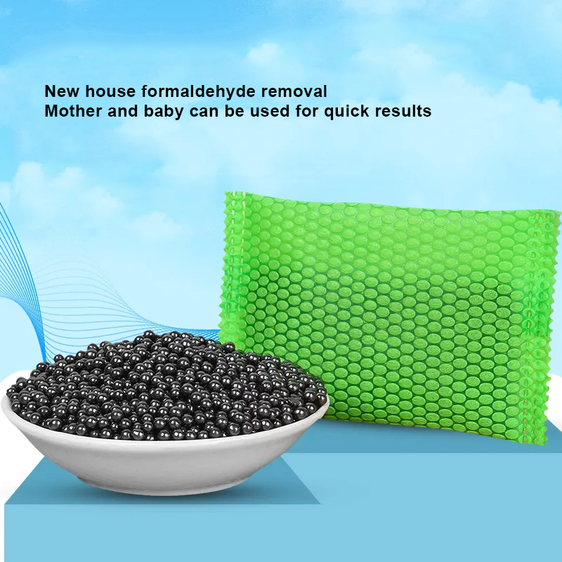 Activated Carbon Bag - ナノミネラル活性炭空気浄化パック新築住宅用ホルムアルデヒド除去結晶車屋内空間消臭剤
