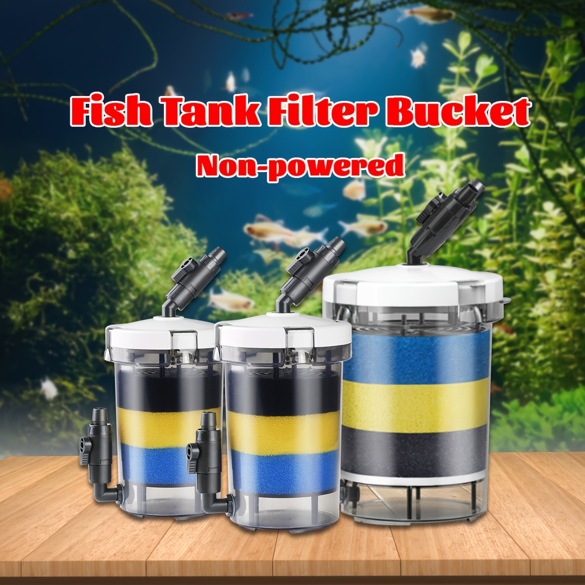 Marine Aquarium Uv Sterilizer - SUNSUN EW-602 EW-603 EW-604 静音ポンプレス水槽フィルターバケット 淡水・海水水槽（最大55ガロン）に最適