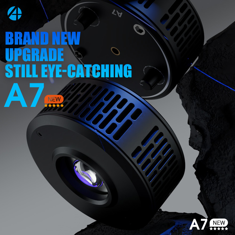 Marine Aquarium Led Lights - A7 III WiFi アプリ制御フルスペクトル 100 ワット海水マリン