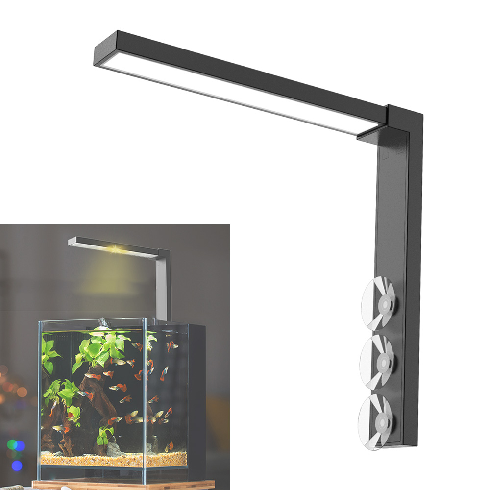 小さな魚のボウル、デスクトップ水族館、軽くたたく、堆肥化植物 - Marine Aquarium Lamp のレビューと価格