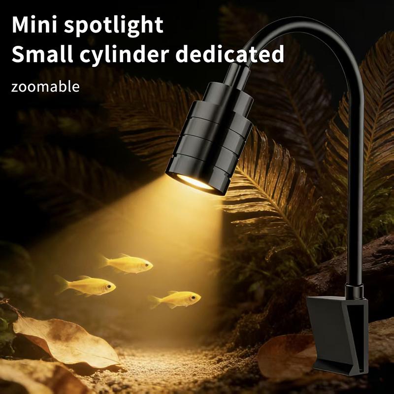 3W 南米産水槽スポットライト 3色LED水槽ランプ フォー - Marine Aquarium Lamp のレビューと価格