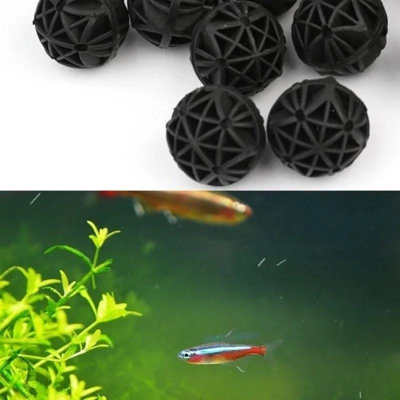 50個入り 16mm アクアリウム用バイオフィルターボール  - Marine Aquarium Water のレビューと価格