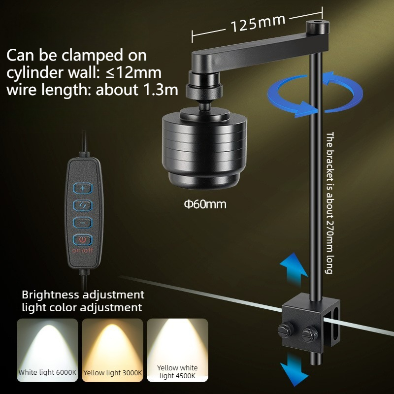 水槽ライト LED 3 色防水調整可能な水族館ランプクリップ - Marine Aquarium Lamp のレビューと価格