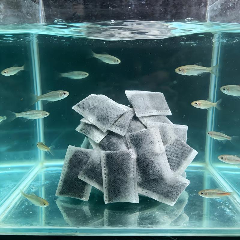 10/20/40 個水族館活性炭バッグ水槽フィルター活性炭バ - Activated Carbon Bag のレビューと価格