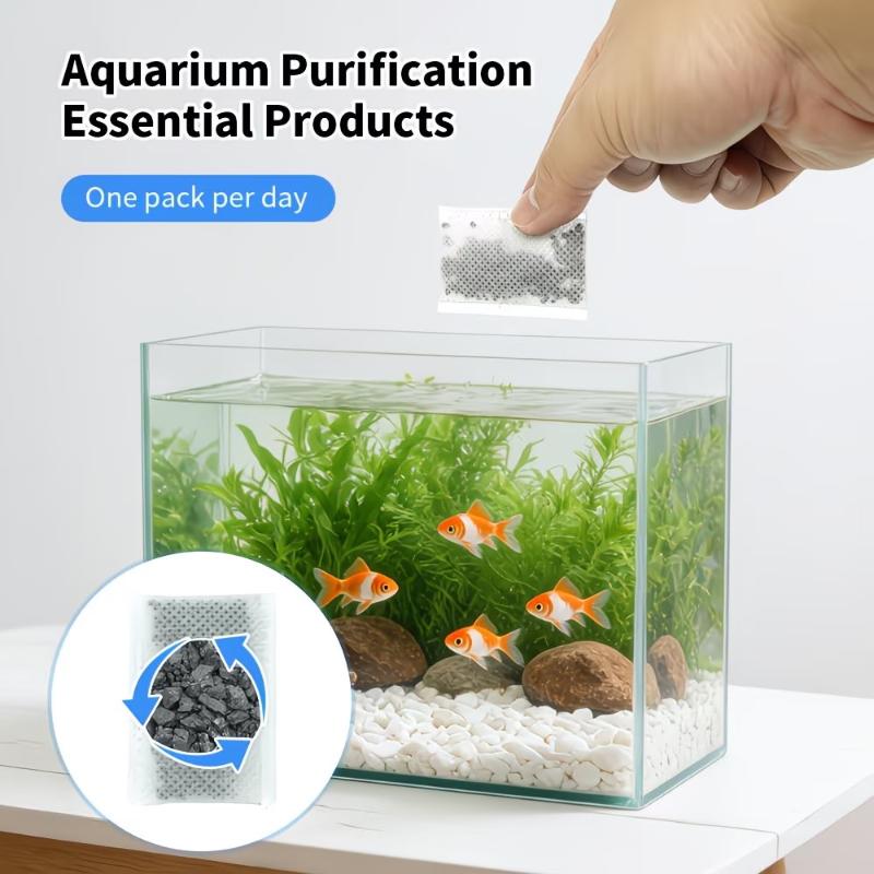 10/20/40 個水族館活性炭バッグ水槽フィルター活性炭バ - Activated Carbon Bag のレビューと価格