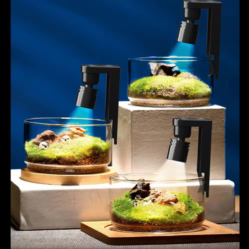 USB クランプライト防水白/黄色スポットライトミニ水槽水族 - Marine Aquarium Lamp のレビューと価格
