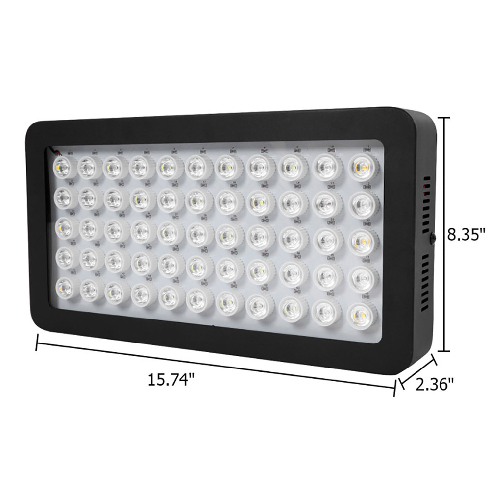 水族館用LED水族館ライト,165W,調整可能なサンゴライト - Marine Aquarium Led Lights のレビューと価格