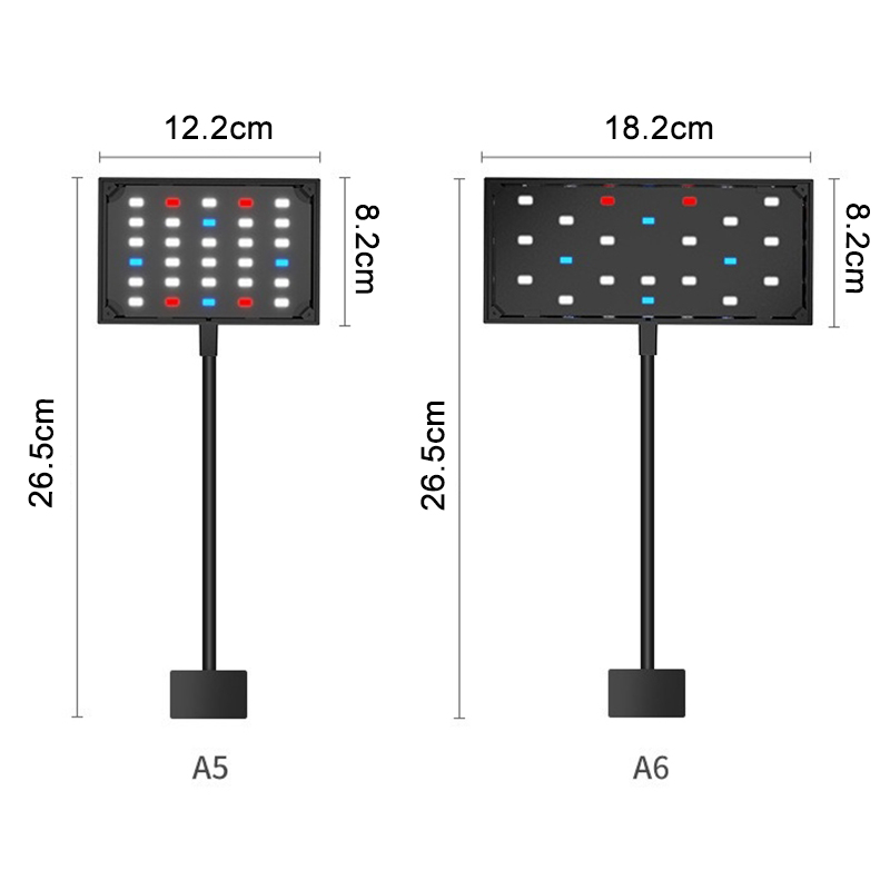 水族館 USB LED ライトフルスペクトル水生植物成長ラン - Marine Aquarium Lamp のレビューと価格