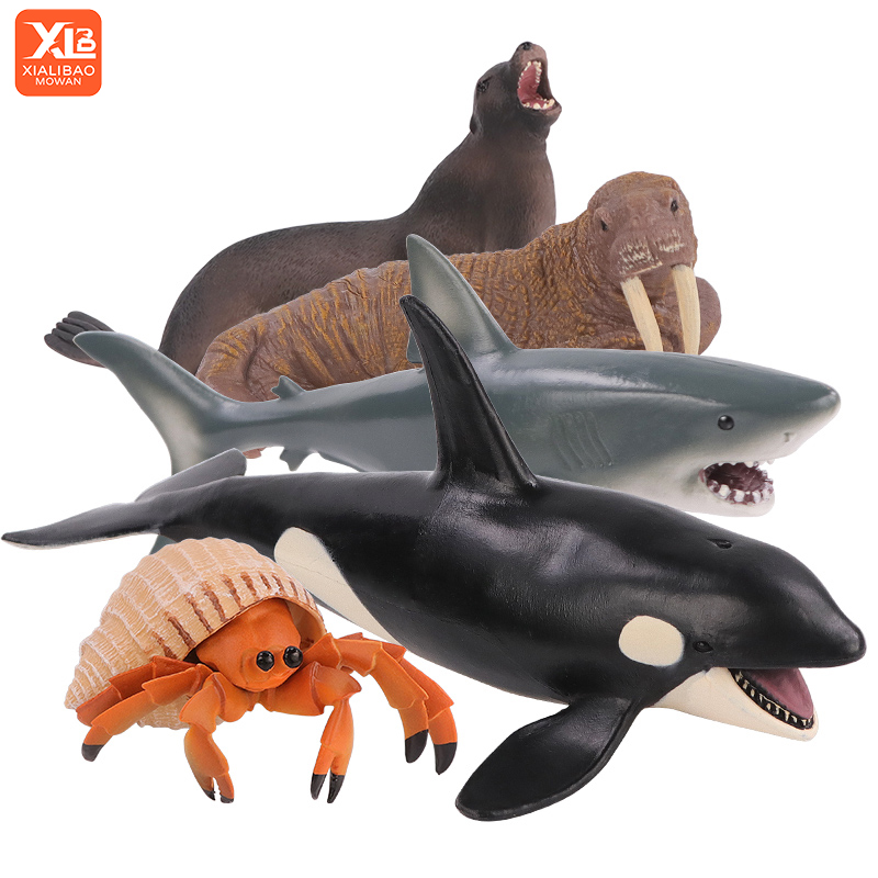海の生き物水中世界PVCアクションフィギュアセット - サメ - Aquarium Marine World のレビューと価格