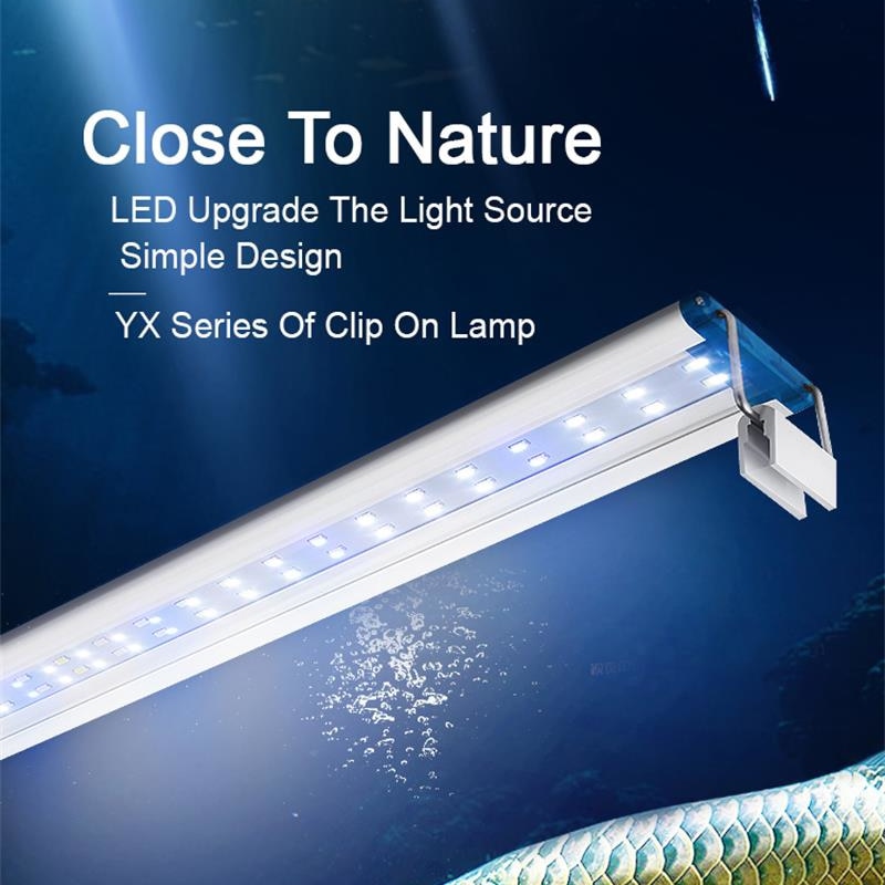 防水クリップ付きランプ拡張可能水槽用水槽用スーパースリムle - Marine Aquarium Lamp のレビューと価格