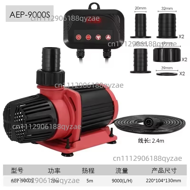 12000L/H ガーデンウォーターポンプ、高流量マリンアク - Marine Aquarium Water のレビューと価格